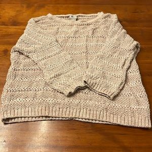 Chico’s Pink Sparkly Sweater